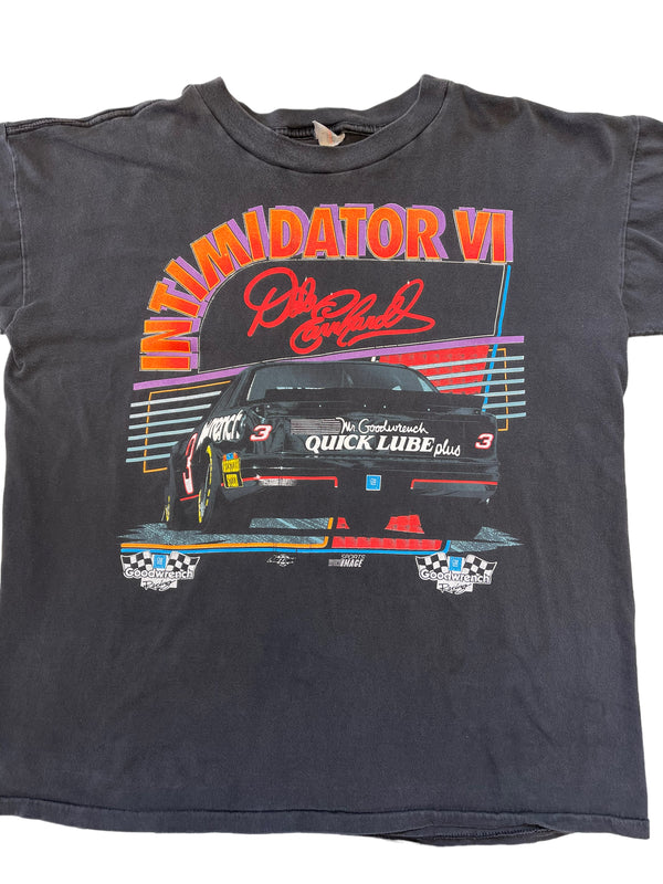 (L) 1993 Dale Earnhardt Intimidator VI Double Sided Tee