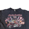 (XL) 2001 Harley Davidson Cafe Double Sided Tee