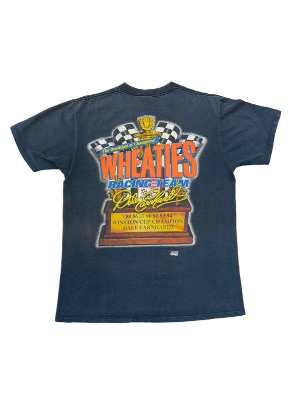 (L) 1994 Dale Earnhardt Wheaties Double Sided Tee