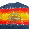 (XL) 2003 Tie Dye Harley Double Sided Tee