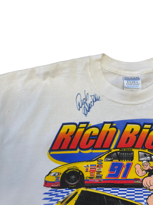 (XXL) 2000 Popeyes Rich Bickle Double Sided Tee