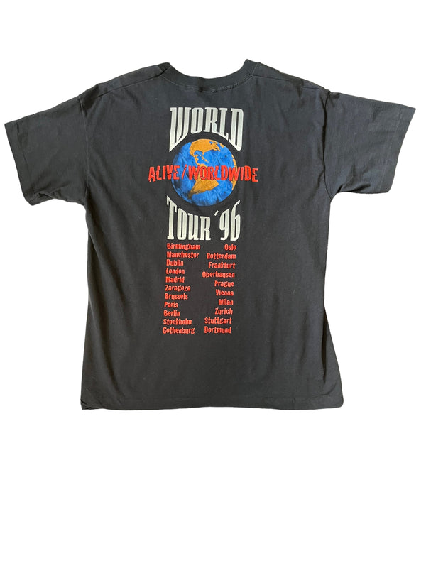 (L) 1996 Kiss “KIZZ” World Tour Double Sided Tee