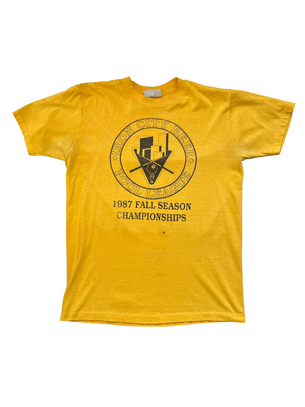 (S) 1987 Iron City Beer Pool League Tee
