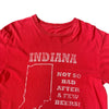 (L) Vintage Indiana Not So Bad After a Few Beers Tee