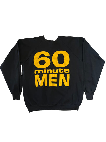 (L) Vintage Pittsburgh Steelers 60 Minute Men Crewneck