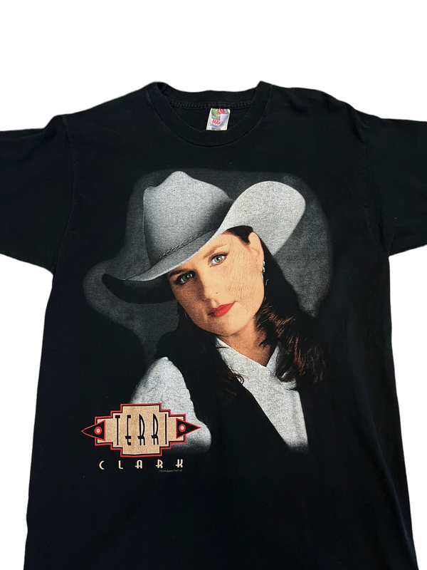 (L) Vintage Terri Clark on Tour Double Sided Tee