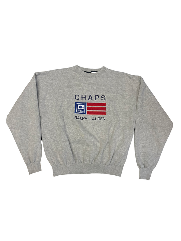 (M/L) Vintage Chaps Ralph Lauren Embroidered Crewneck