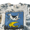 (M) Vintage New York • a cow • a moon • a big city  tee
