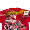 (XXL) Vintage Nascar Red Hot Rival All Over Print Tee