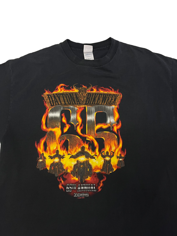 (XL) 2006 Daytona Beach Bike Week Double Sided Tee