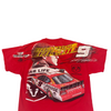 (XXL) Vintage Nascar Red Hot Rival All Over Print Tee