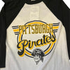 (S) 1980s Brand New Pirates 3/4 Sleeve Tee