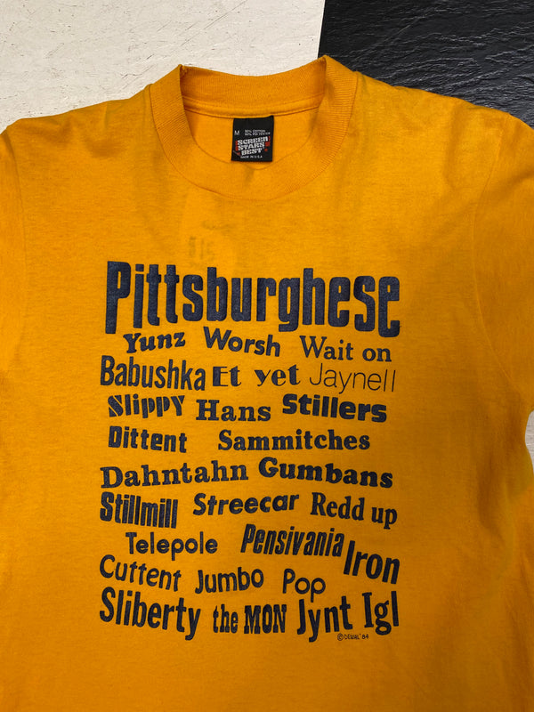 (M) Vintage Pittsburghese Tee