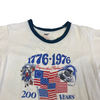 (M) 1976 200 Years USA Double Sided Tee