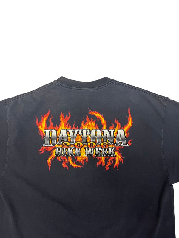 (XL) 2006 Daytona Beach Bike Week Double Sided Tee