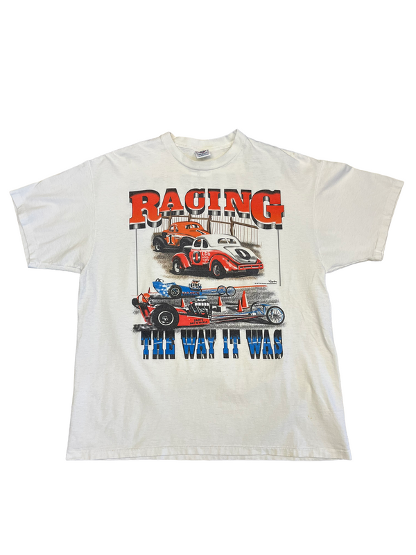 (XL) 1997 Racing The Way It Was Double Sided Tee