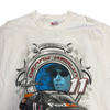 (L) Vintage Y2K  Nascar Denny Hamlin Double Sided Tee