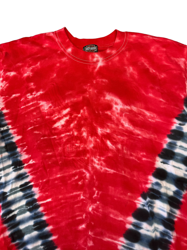 (L) Vintage Harley Davidson Tiedye Tee