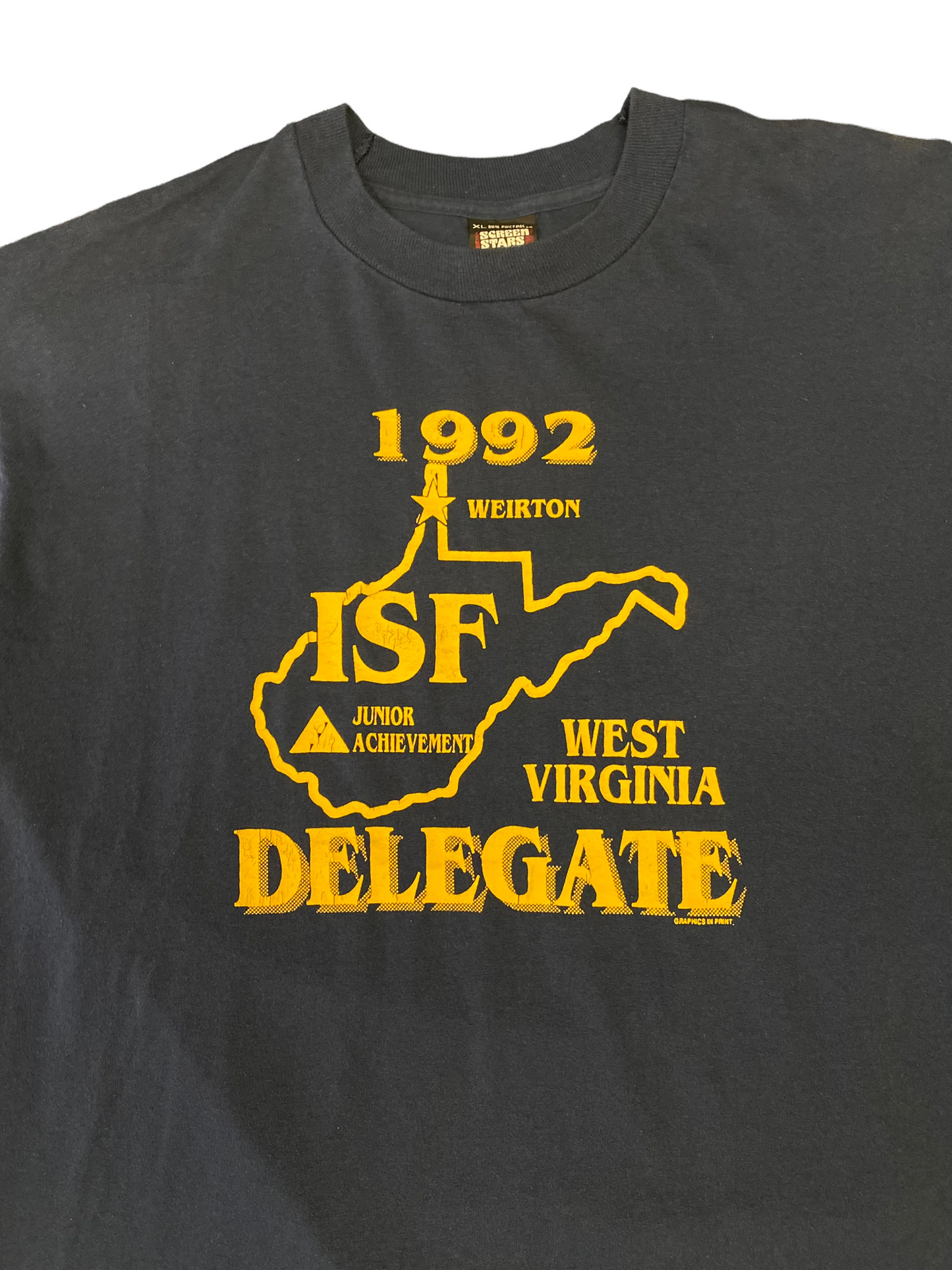 (XL) 1992 West Virginia Delegate Tee