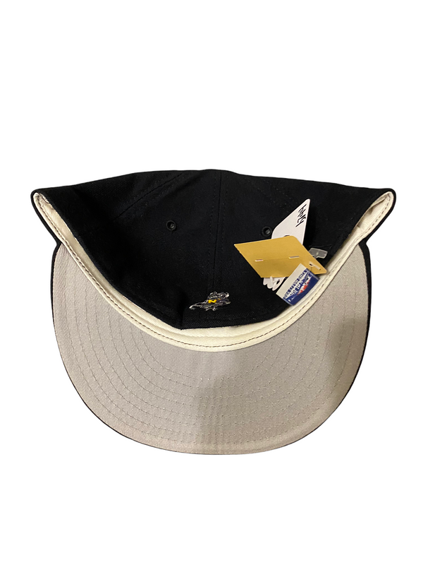 Vintage Navy Fitted 7 1/8 Hat New With Tags