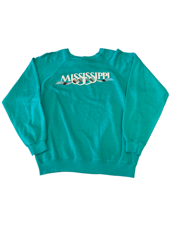 (M) Vintage Mississippi Crewneck