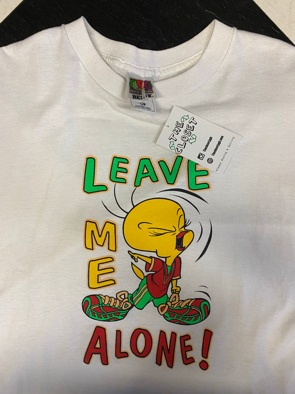 (XL) Vintage Tweety Leave Me Alone Tee