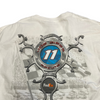 (L) Vintage Y2K  Nascar Denny Hamlin Double Sided Tee