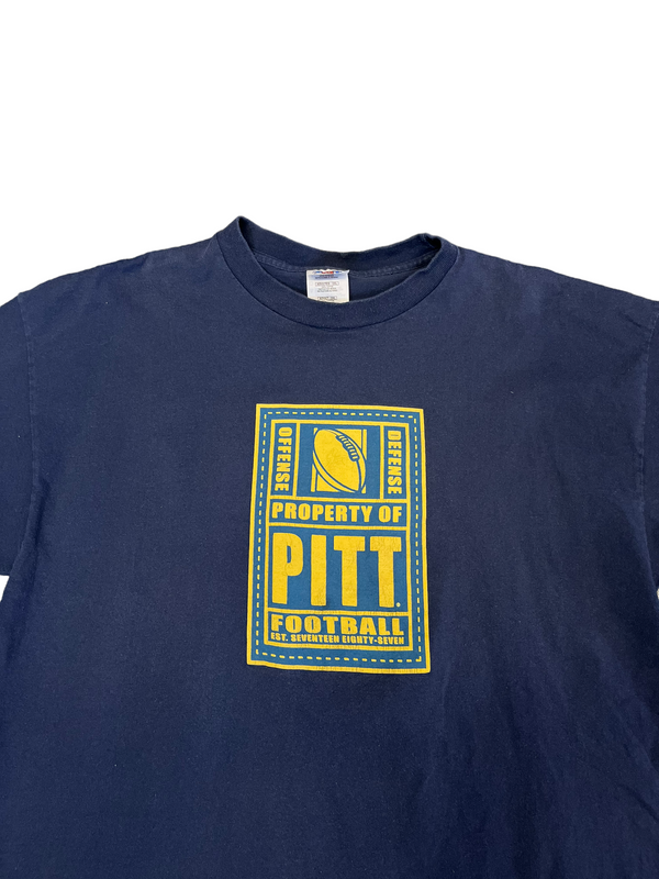 (XXL) Vintage Property of Pitt Football Tee