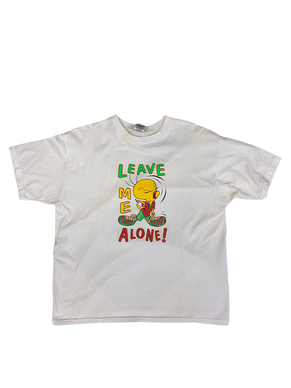 (XL) Vintage Tweety Leave Me Alone Tee