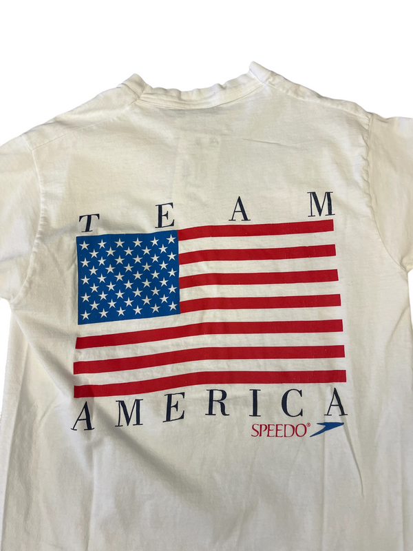 (M) Vintage Breaststroke Speedo Tee