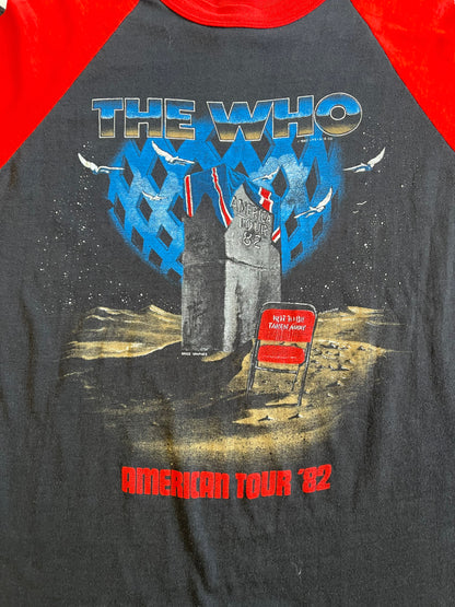 (L) 1982 The Who America Tour Tee