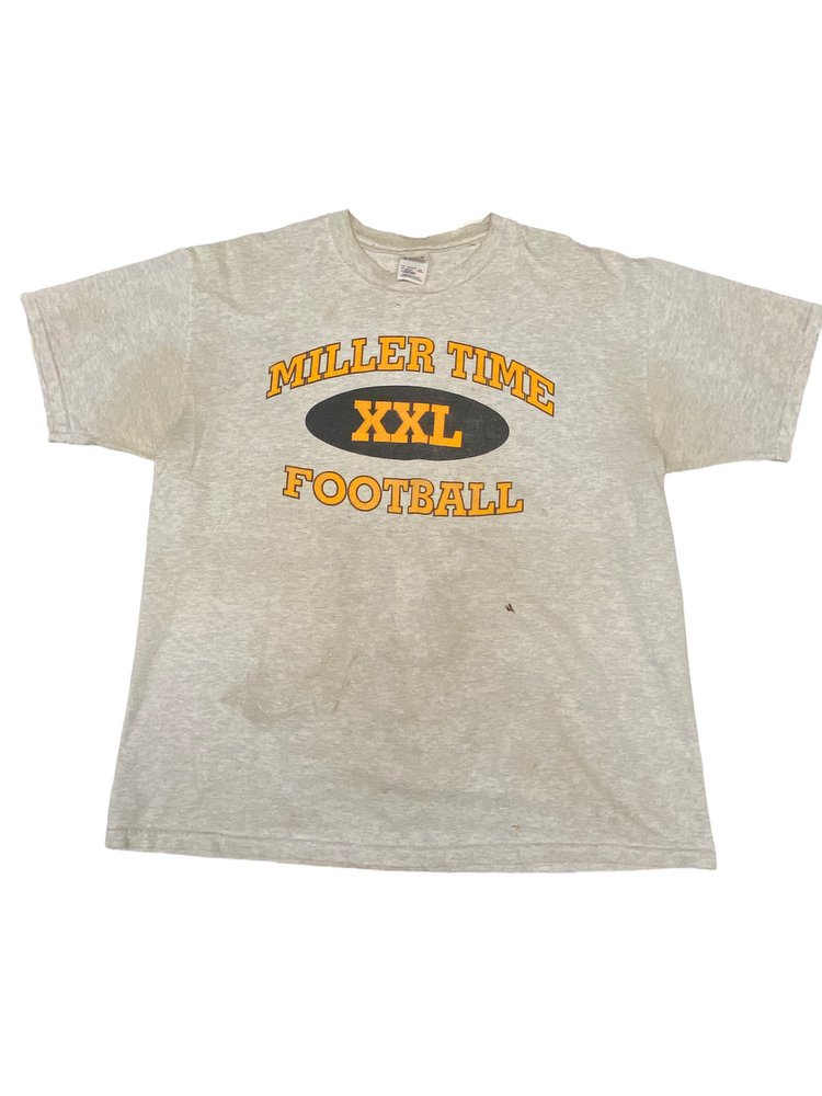 (XL) Vintage Pittsburgh Steelers Miller Time Tee