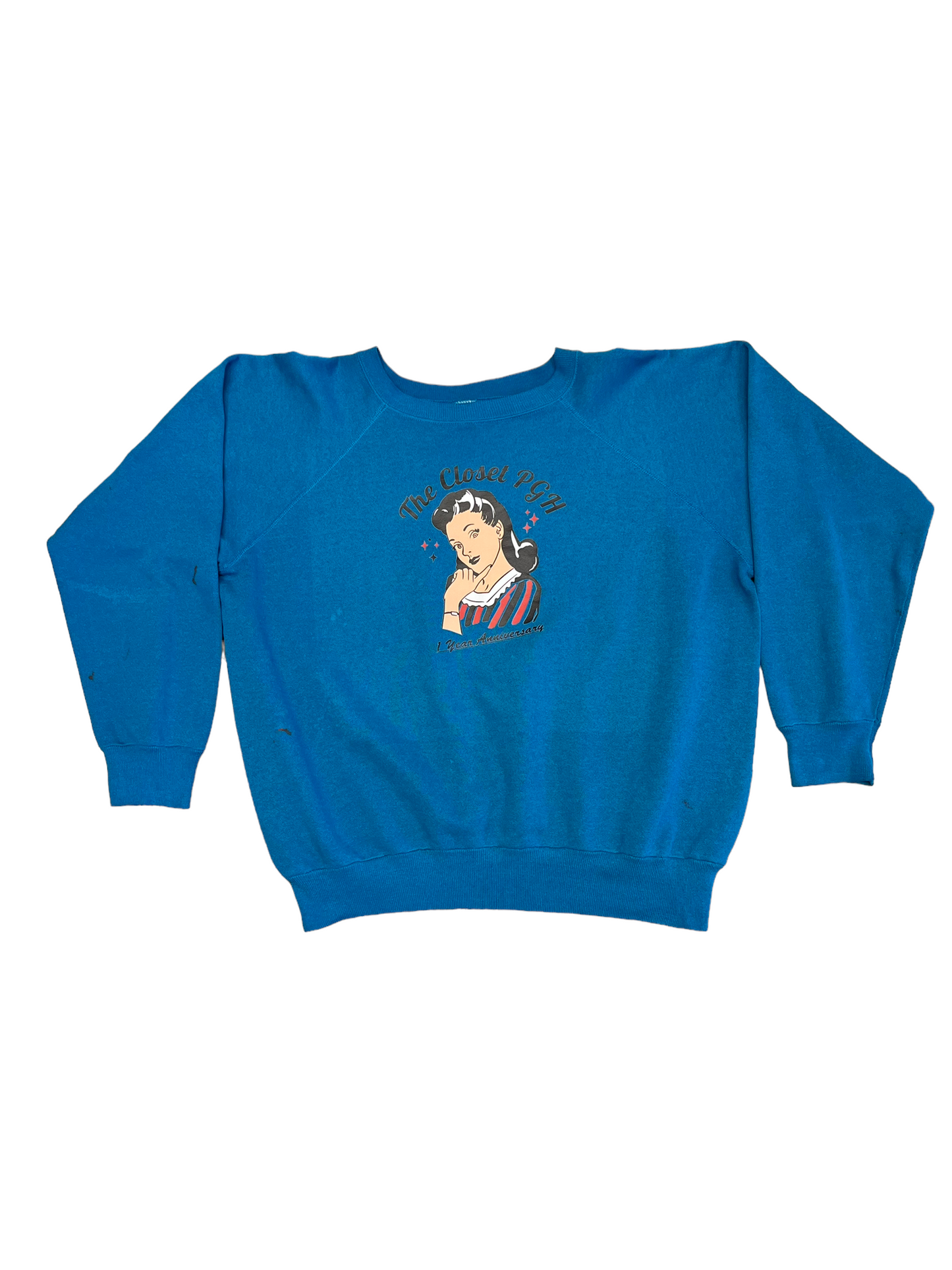 (M) The Closet PGH 1 Year Anniversary Crewneck