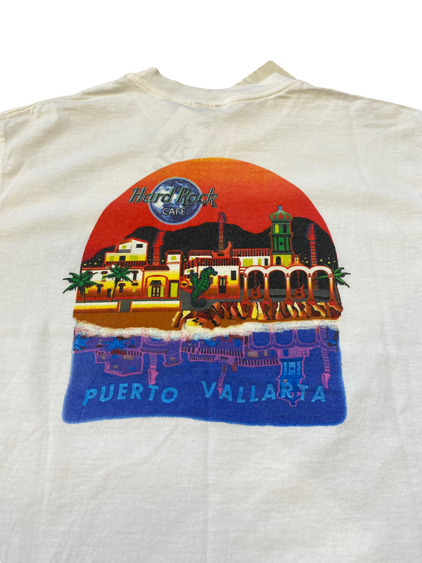(L) Vintage Hard Rock Cafe Puerto Vallarta Tee