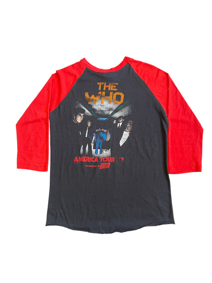 (L) 1982 The Who America Tour Tee