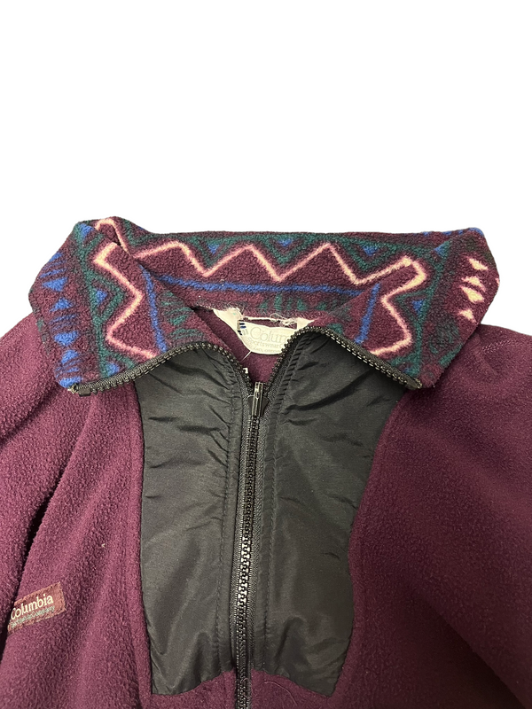 (M) Vintage Columbia Fleece Full Zip Jacket