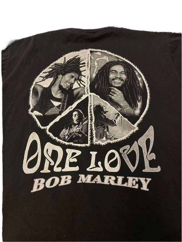 (L) Vintage Bob Marley One Love Tee