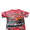 (S/M) Vintage Chicago Bulls All Over Print Tee