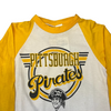 (S) 1980s Brand New Pirates 3/4 Sleeve Tee