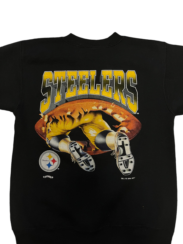 (S/M) 1994 Pittsburgh Steelers See Through Double Sided Crewneck