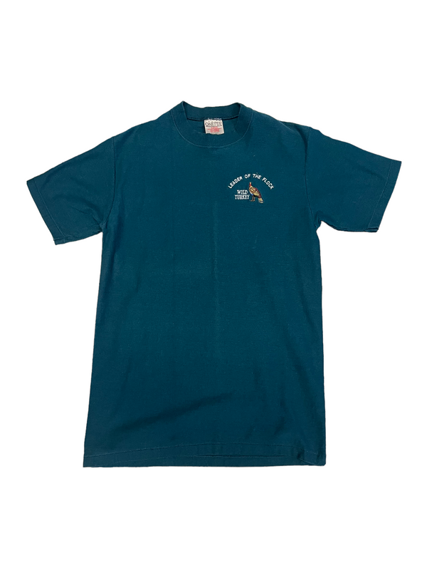 (S/M) Wild Turkey Embroidered Tee