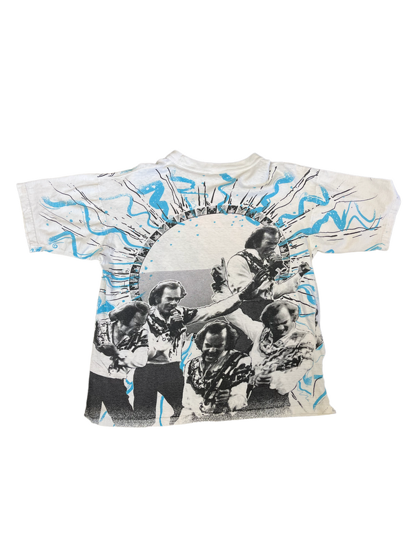(S/M) 1992 Neil Diamond In the Round All Over Print Tee