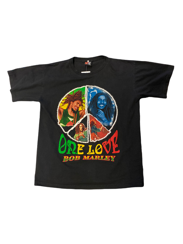 (L) Vintage Bob Marley One Love Tee