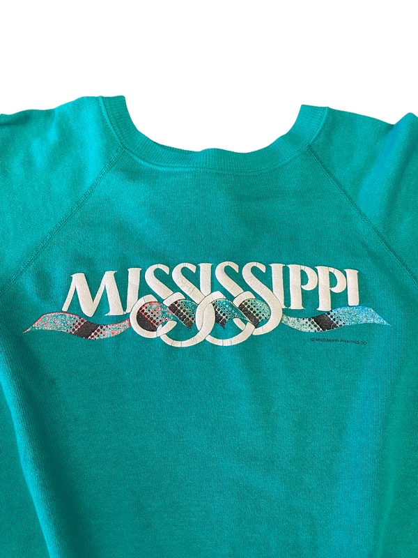 (M) Vintage Mississippi Crewneck