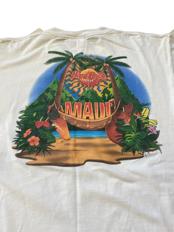 (L) Vintage Hard Rock Cafe Maui Tee