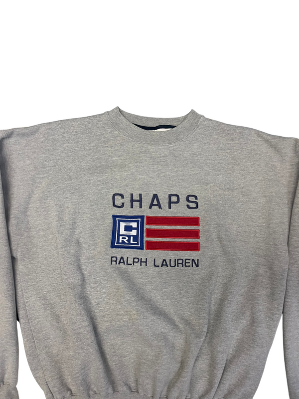 (M/L) Vintage Chaps Ralph Lauren Embroidered Crewneck