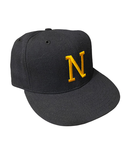 Vintage Navy Fitted 7 1/8 Hat New With Tags