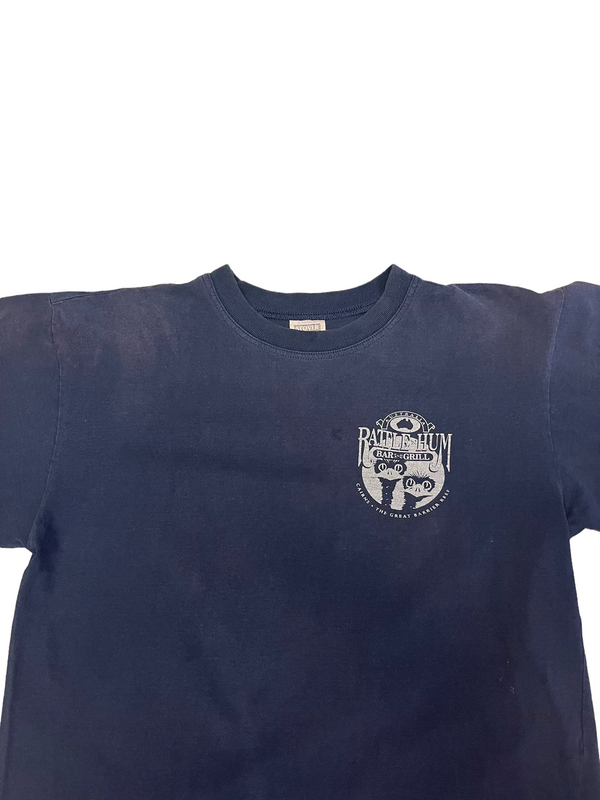 (L) Vintage Rattle Hum Bar Double Sided Tee