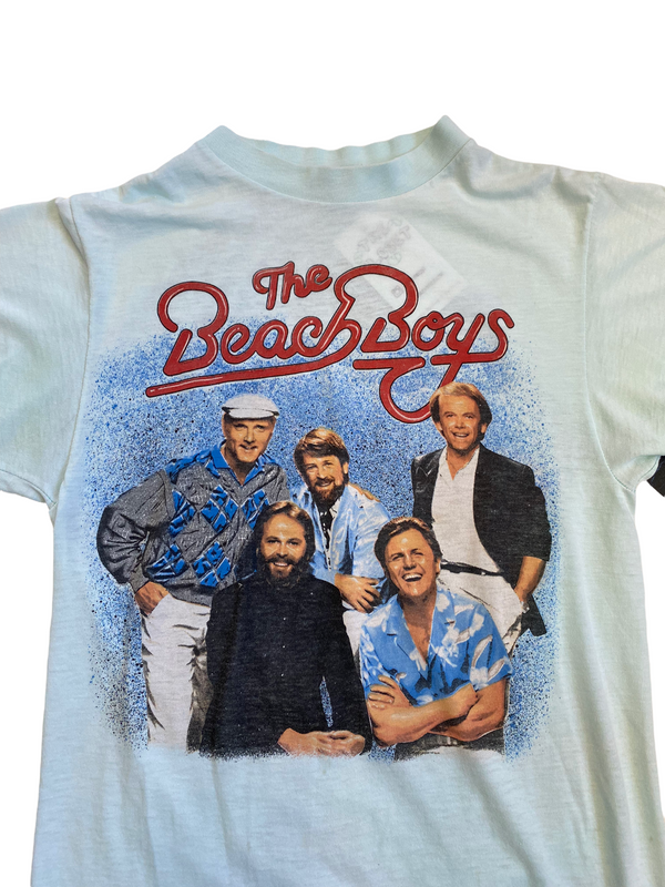 (S) Vintage 1985 The Beach Boys 1985 Tour Tee