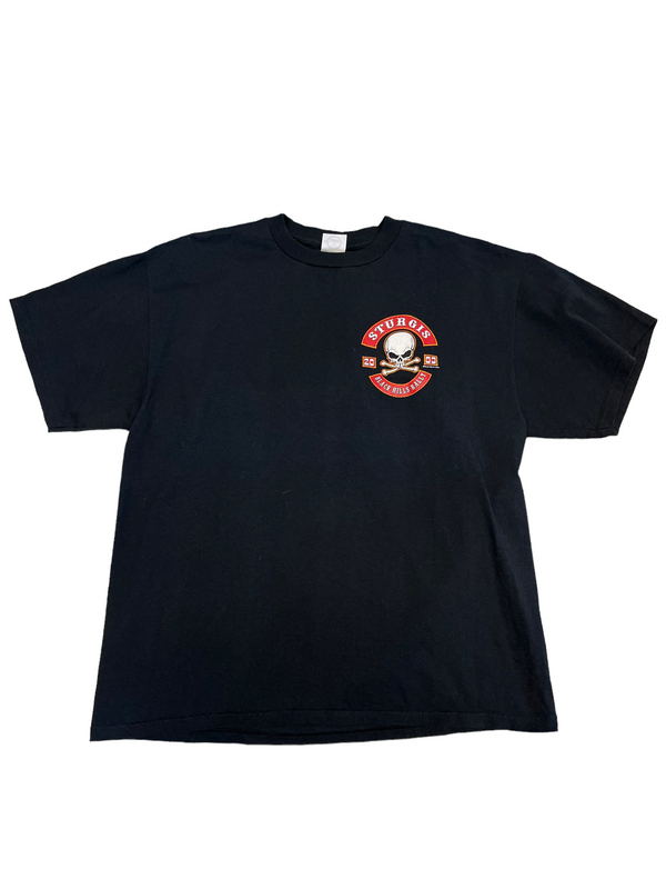 (L) 2003 Sturgis Black Hills Rally Double Sided Tee